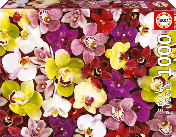 Puzzle 1000 Collage de Orquideas Educa 19558