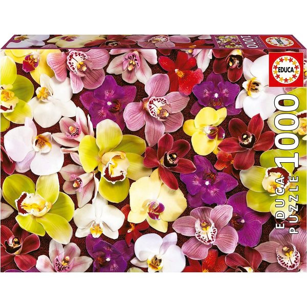 Puzzle 1000 Collage de Orquideas Educa 19558