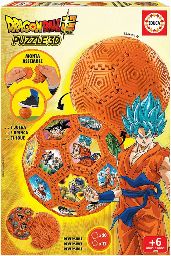 Puzzle 3D Balon Dragon Ball Educa 19371