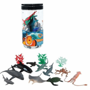 Set de 13 Piezas Animales Marinos Discovery Valuvic