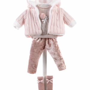 Vestido Muñeca 38 cm Rosa con Pantalones Llorens V9-38348