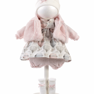 Vestido Muñeca 38 cm Estampado Globos Llorens V9-38566