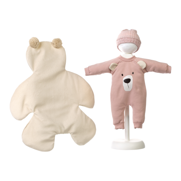 Set Vestido Muñeca 36 cm con Complemento Cambiador LLorens V9-63644