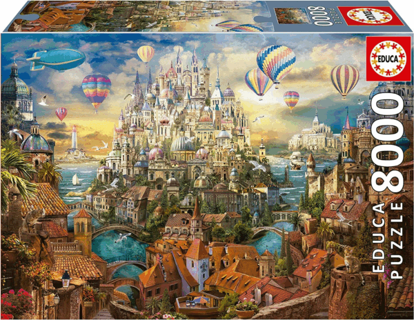 Puzzle 8000 Ciudad de los Sueños Educa 19570