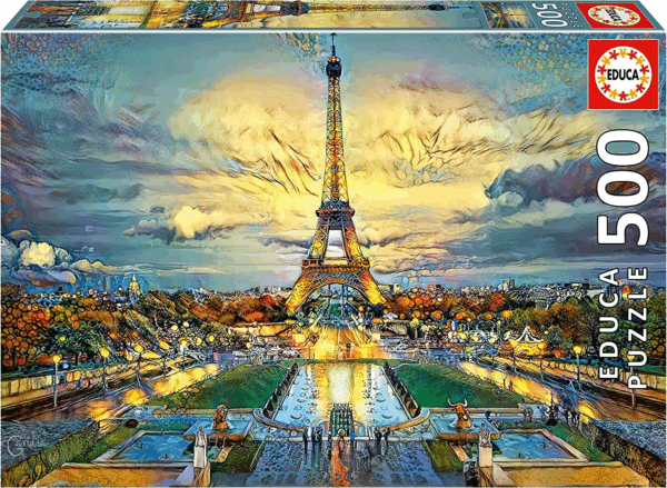 Puzzle 500 Torre Eiffel Educa 19621