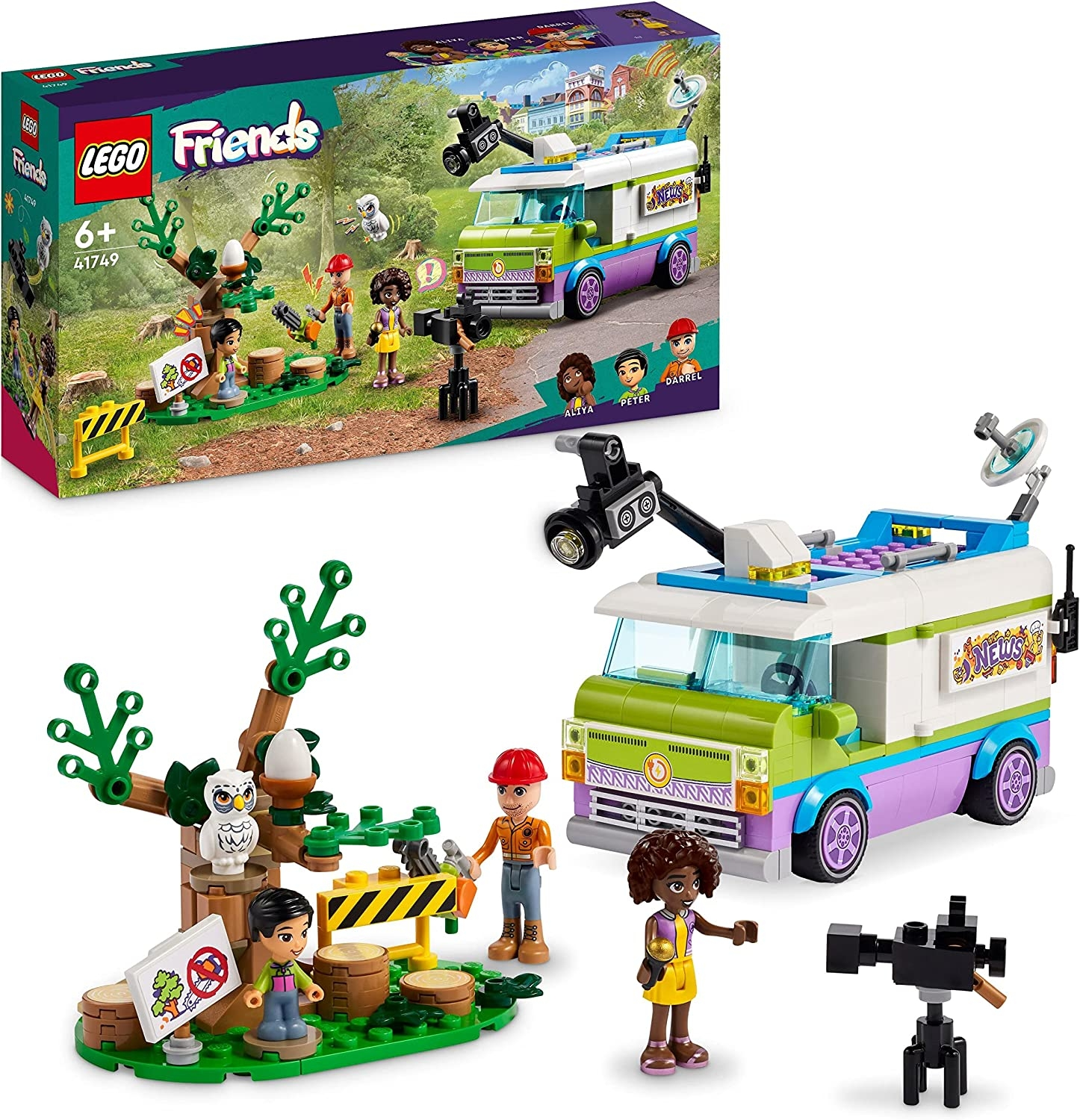12852-1.png Lego 41749 Unidad Movil de Noticias Friends