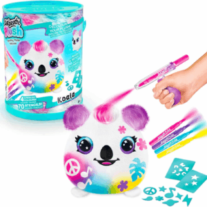 Cubo con Peluche Koala Airbrush Plush Canal Toys