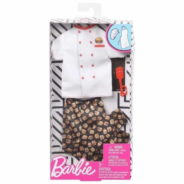 Ropa Ken Cocinero Mattel GHX44
