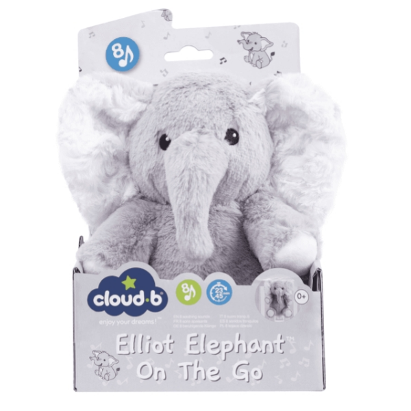 Cloud-b Elliot Elefante en Marcha Gris