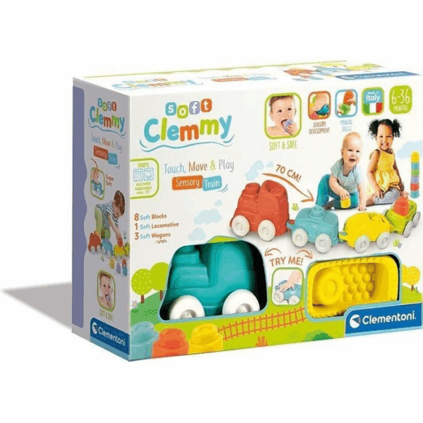 Tren Sensorial Soft Clemmy Clementoni