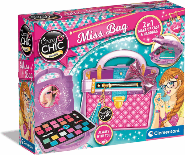 Miss Bag Maquillaje Infantil Crazy Chic Clementoni