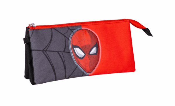 Spiderman estuche portatodo 3 compartimientos Cerdà 2700000549