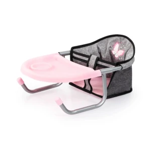 Asiento de mesa con bandeja para muñeca