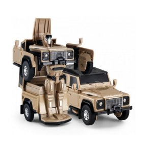 Transformer Land Rover Defender color camel Rastar esc 1:32