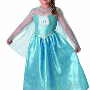 Disfraz Infantil Frozen Elsa Deluxe T: M (5 a 6 Años) Rubies