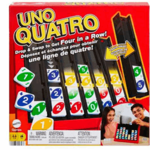UNO Quatro juego de mesa Mattel HPF82