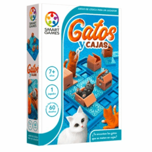 Gatos y cajas juego de lógica para 1 jugador