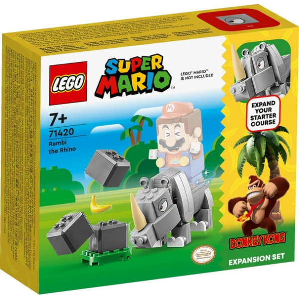 Lego 71420 Set de Expansion Rambi el Rhino Super Mario