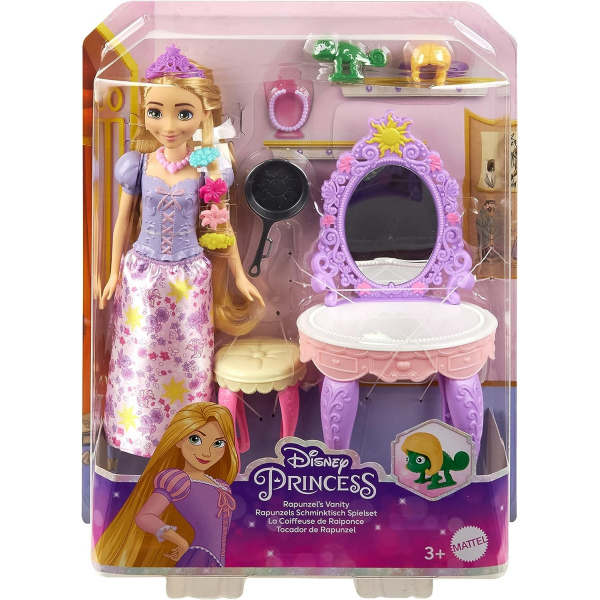Rapunzel con Tocador Mattel HLX28