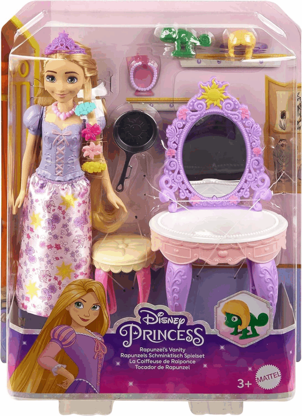 Rapunzel con Tocador Mattel HLX28