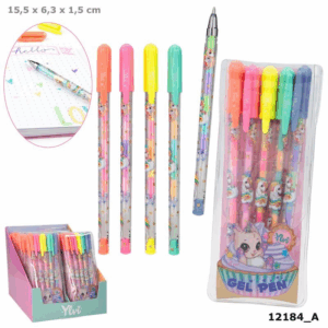 Ylvi Set Rotuladores de gel Arcoiris Depesche