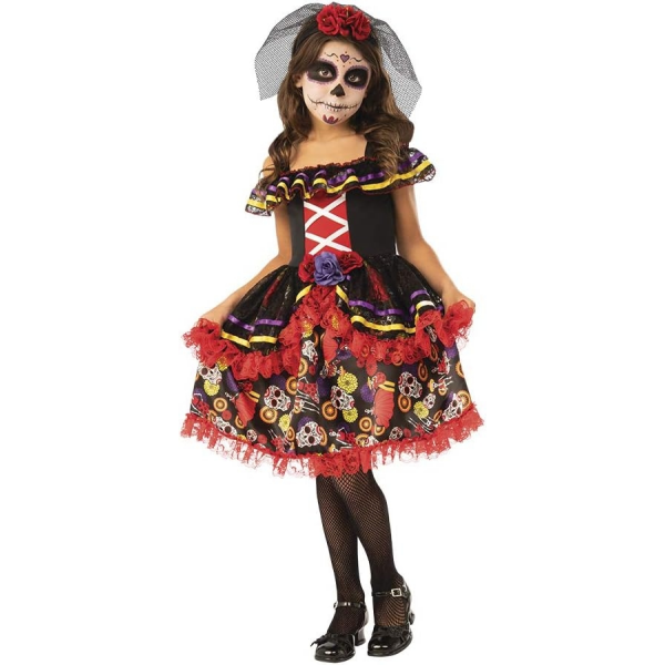 Disfraz Catrinita de Luxe Talla M Rubies