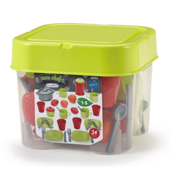 Cubo Vajilla Chef Ecoffier