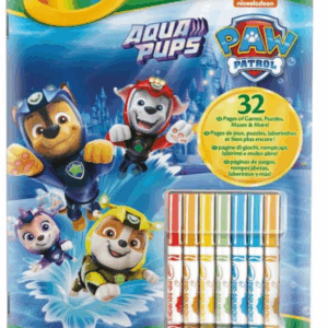 Libro de Actividades Paw Patrol con Rotuladores Crayola
