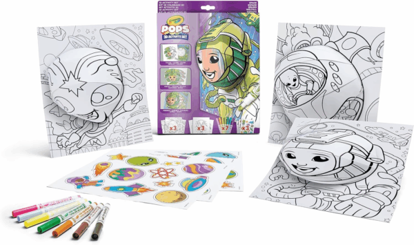 KIt Actividades 3D Espacio Crayola
