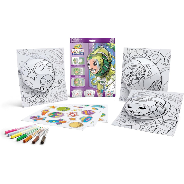 KIt Actividades 3D Espacio Crayola