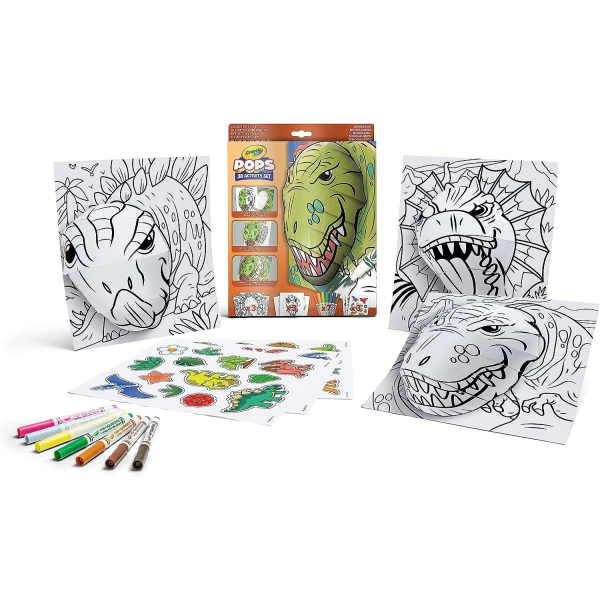 Kit de Actividades 3D Dinosaurios Crayola