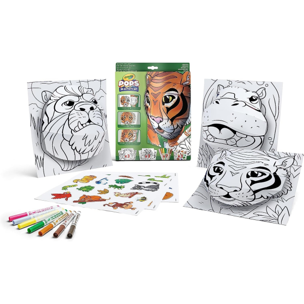 Kit de Actividades 3D Selva Crayola