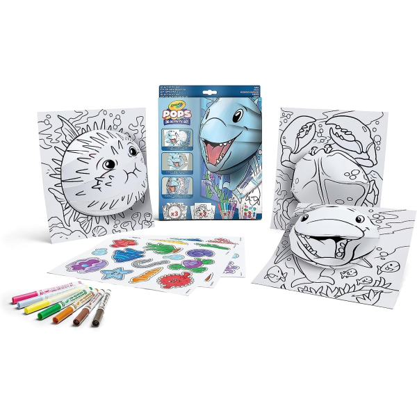 Kit de Actividades 3D Mundo Marino