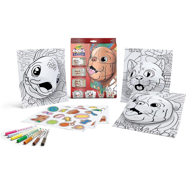 Kit de Actividades 3D Mascotas Crayola