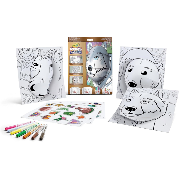 Kit de Actividades 3D Naturaleza Crayola