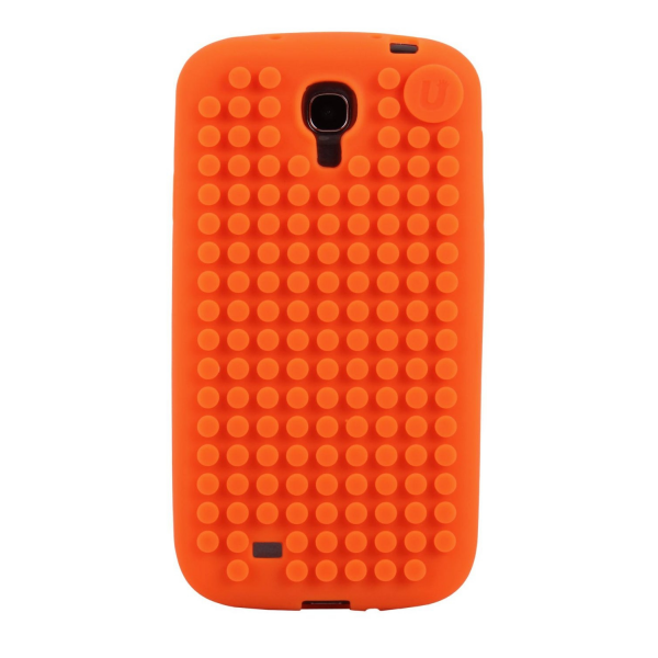 Funda pixelbags samsung s4 naranja import