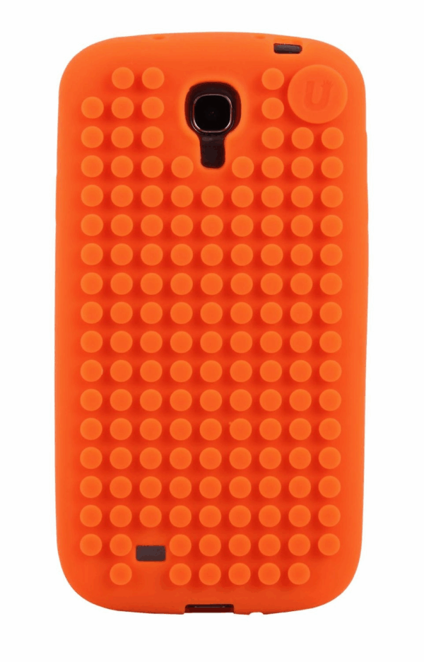 Funda pixelbags samsung s4 naranja import