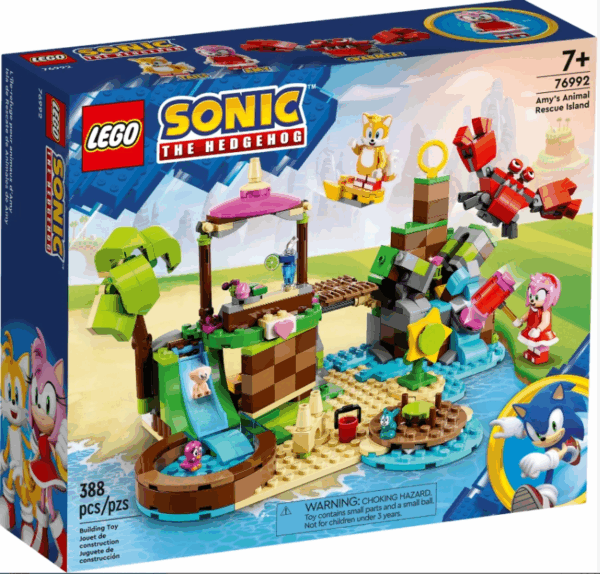 Isla de rescate de animales de Amy Lego Sonic 76992