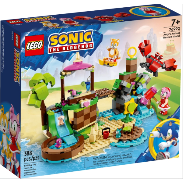 Isla de rescate de animales de Amy Lego Sonic 76992