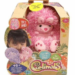 Curlimals Bibi Peluche Rosa Famosa