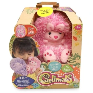 Curlimals Bibi Peluche Rosa Famosa