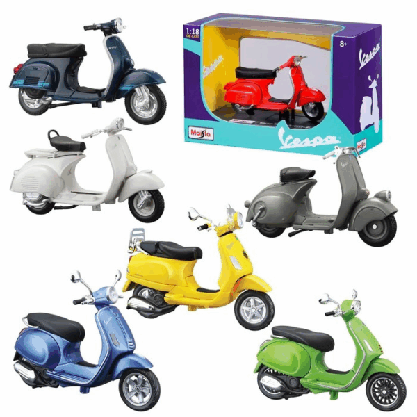 Surtido de modelos motocicletas Vespa esc 1:18 Maisto