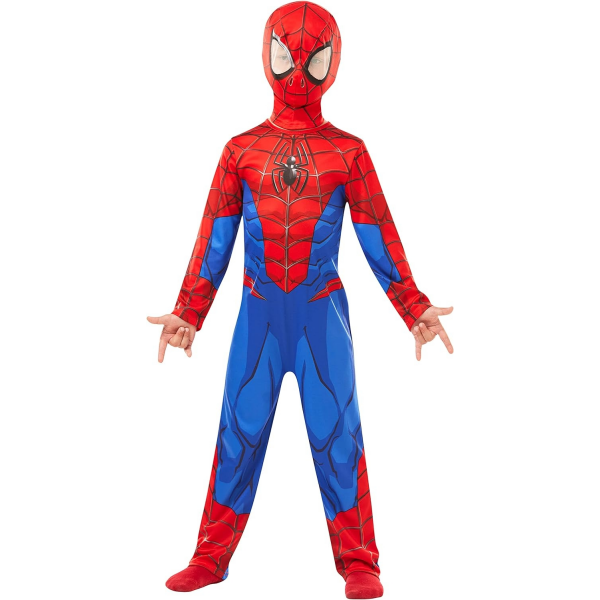 Disfraz Spiderman Classic Talla L 7-8 años Rubies 640840
