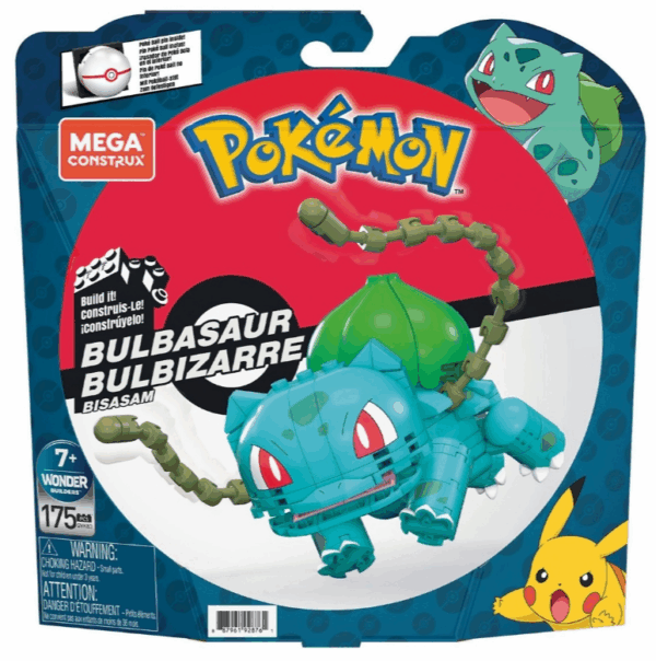 Bulbasaur Pokemon Megaconstrux Mattel GVK83