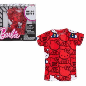 Vestido rojo Barbie Hello Kitty Mattel FLP41