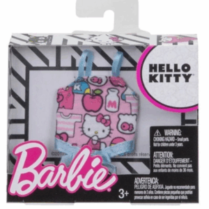 Vestido rosa Barbie Mattel FLP42