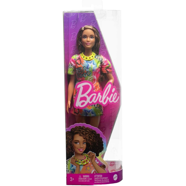 Barbie Fashionista Pelo Rizado Mattel HFP77