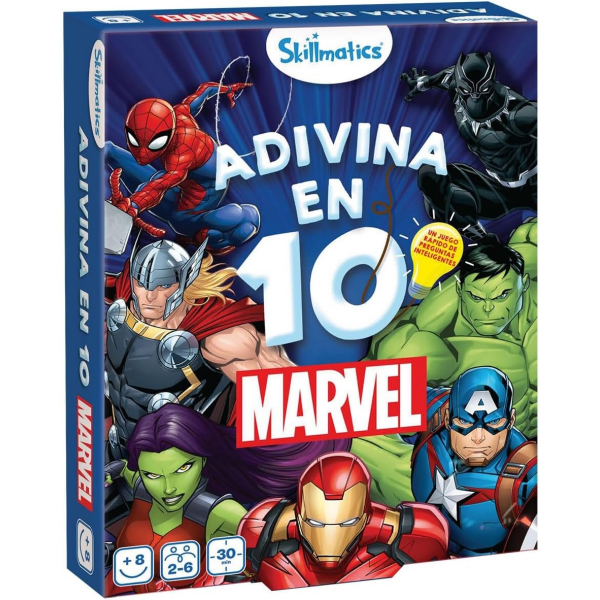 Adivina en 10 Marvel Ludilo