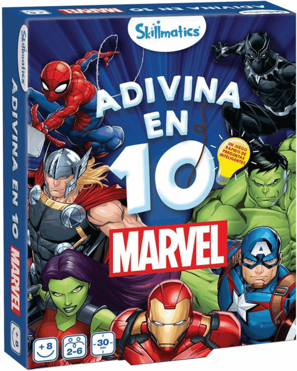 Adivina en 10 Marvel Ludilo