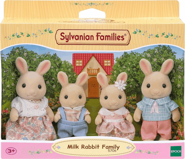 Familia Conejos de Leche Sylvanian Families 5706 Epoch
